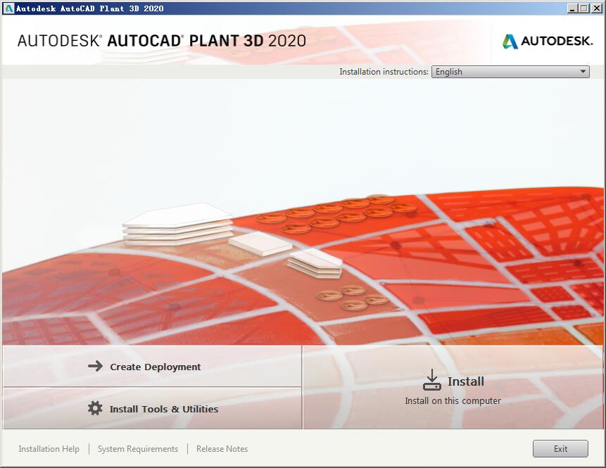 Autodesk AutoCAD Plant 3D 2020免费版 附密钥和安装教程